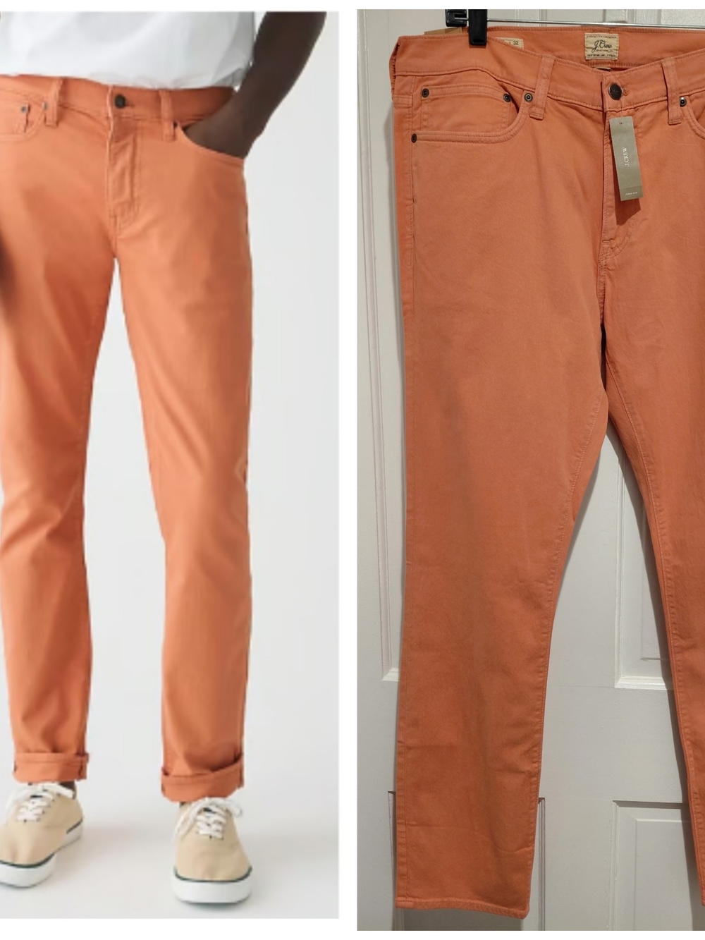 J. Crew Slim Men's Jeans Orange 36/32